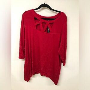 Women's 3/4 Sleeve Round Neck Top T Shirt Clothing Blouse Dress Top